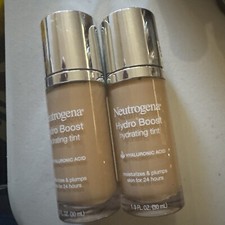 NEW Neutrogena Hydro Boost Hydrating Tint, Hyaluronic Acid, 1oz/30ml , Honey 85
