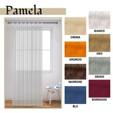 Tenda arredo velata tendone finestra 1 pannello cm 140x280 mod. PAMELA