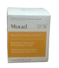 Murad Essential-C Overnight Barrier Repair Cream 1.7 oz New In Box