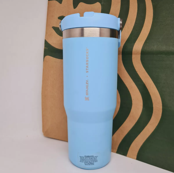 Stanley Tumbler 30 oz Starbucks Sky Blue Limited Edition | eBay