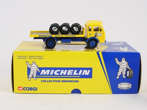 Corgi 1/50 Collection Bibendum 72905 Michelin Simca Cargo plateau avec pneus - Picture 9 of 13
