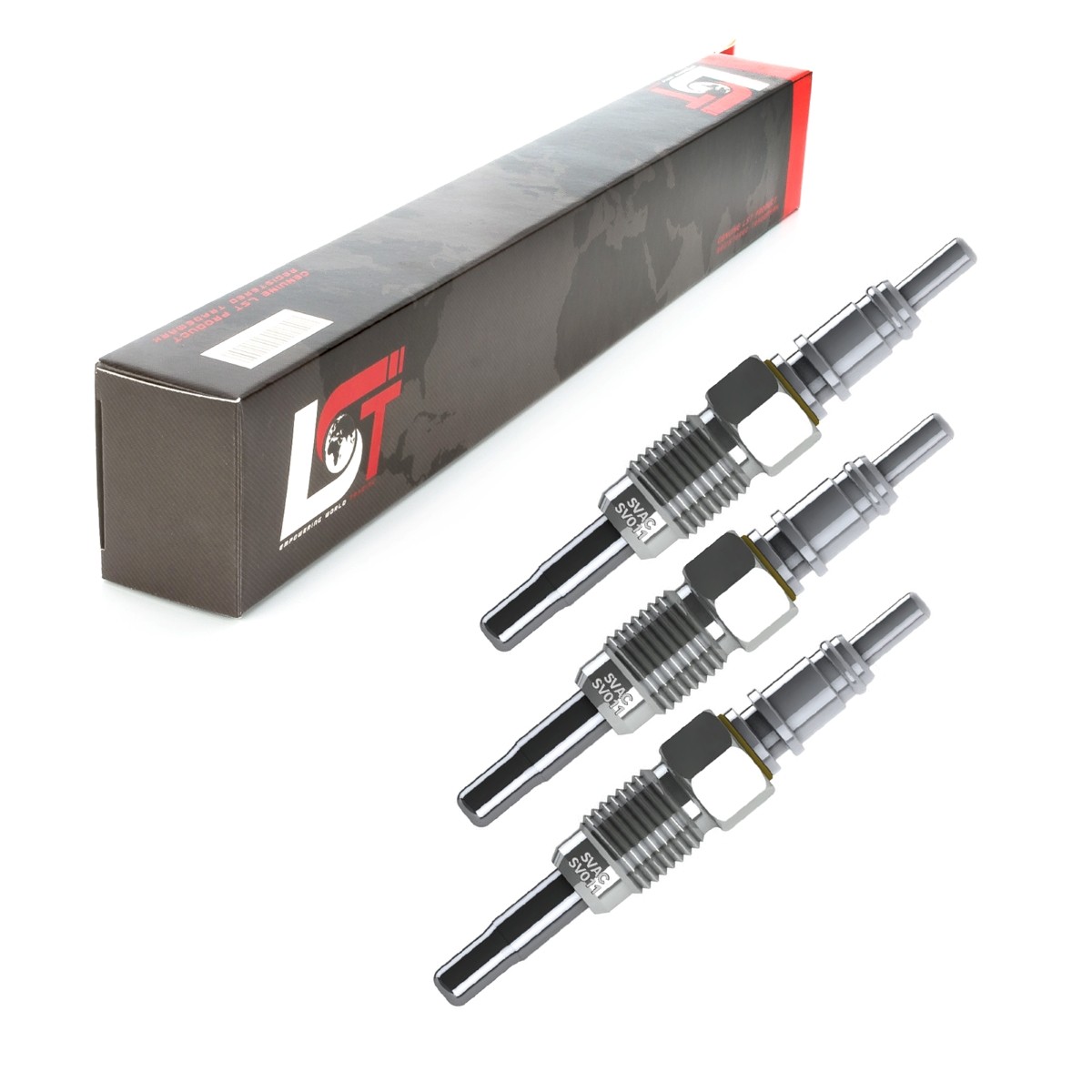 3x Glow Plugs Electric Preheater for AUDI A3 A4 A6 80 CABRIO
