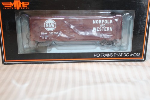 Coche de caja escala HO MTH, 40', Norfolk & Western, marrón, #385358 - 85-74116 BNOS | Zustand: New