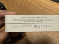 GENUINE Apple OEM A1096 Cinema Display Power Adapter 65W w/ Cord
