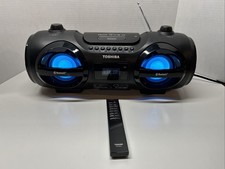 Toshiba TY-CWU500 Bluetooth Boombox Speaker Subwoofer Eq Usb Sd Aux Cd Fm Mp3