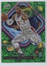 2023 Topps Cosmic Chrome Green Space Dust Refractor 56/75 Russell Westbrook 1s7q