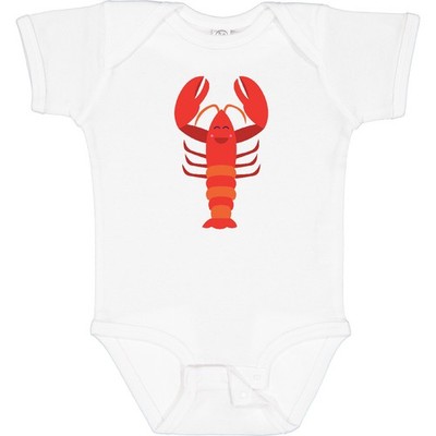 Inktastic Lobster Cute Ocean Creature Baby Bodysuit Sea Animal Funny One-piece