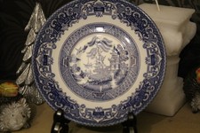 Old Willow saucer English Ironstone Pottery. washington works 1970 - 1973