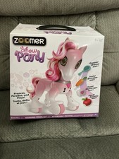 New Zoomer Show Pony, Lights, Sounds  Interactive Movement, Pink Horse, Sealed