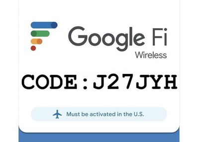 Exclusive $60 Credit with Google Fi   Referral Code J27JYH - $5 EXTRA Bonus.