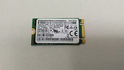 Lot of 5 SanDisk SDSA6MM-016G U110 16 GB 42mm M.2 Solid State Drive