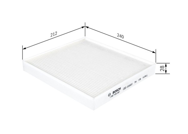 Neu - Bosch 1987435087 Filter, Innenraumluft FüR Kia Toyota-image
