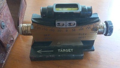 WWII Vickers Machine Gun MKII Clinometer