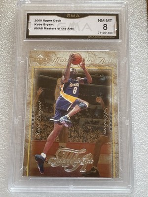 2000 Upper Deck Kobe Bryant Masters Of Arts GMA 8