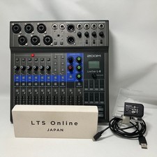 ZOOM LiveTrak L-8 Podcast Registratore Digitale Mixer Console 8-Channel USB