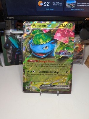 ポケカ１枚30円以下！大量182種類728枚ex＆V＆VMAX＆VSTARセット Jumbo Venusaur ex Stellar Crown Stamped Pokemon GameStop Exclusive