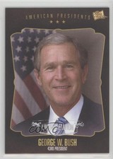 2017 The Bar Pieces of Past Limited Edition Silver George W Bush #43 7ov