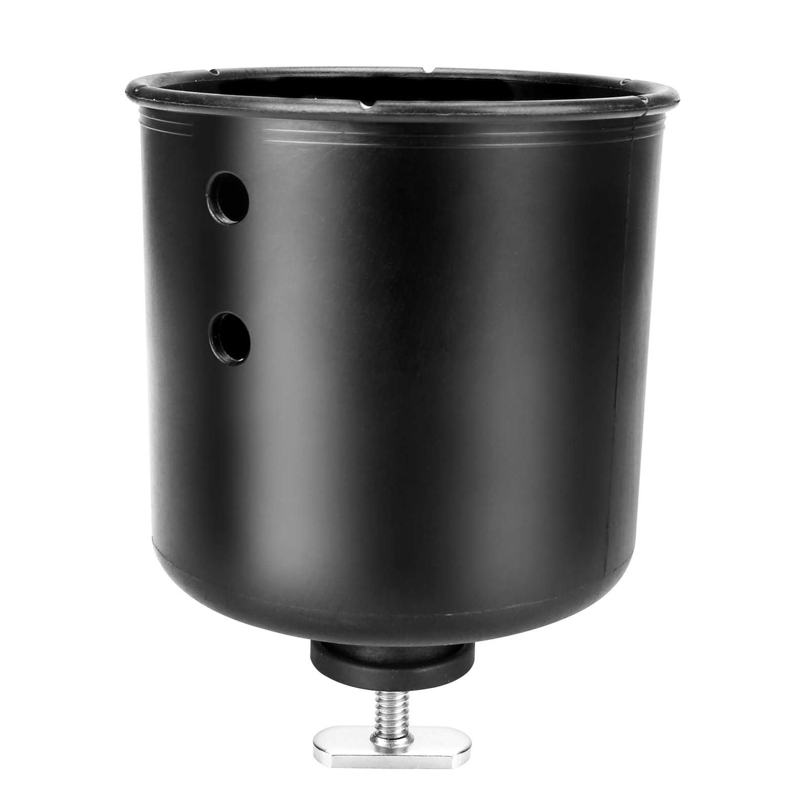 Cup Holder Track Mount, Multi-functional For Standard, Black