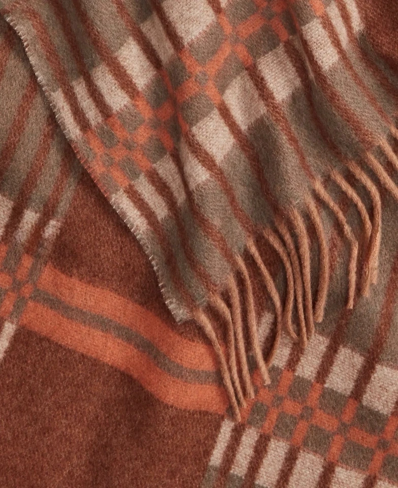 Bufanda Jacquard Lana-Cachemira Nueva con Etiquetas $345 RRL por Ralph Lauren Talla 177x50 cm Foto 3 de 4