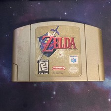 Legend of Zelda: Ocarina of Time N64 Collectors Edition Gold