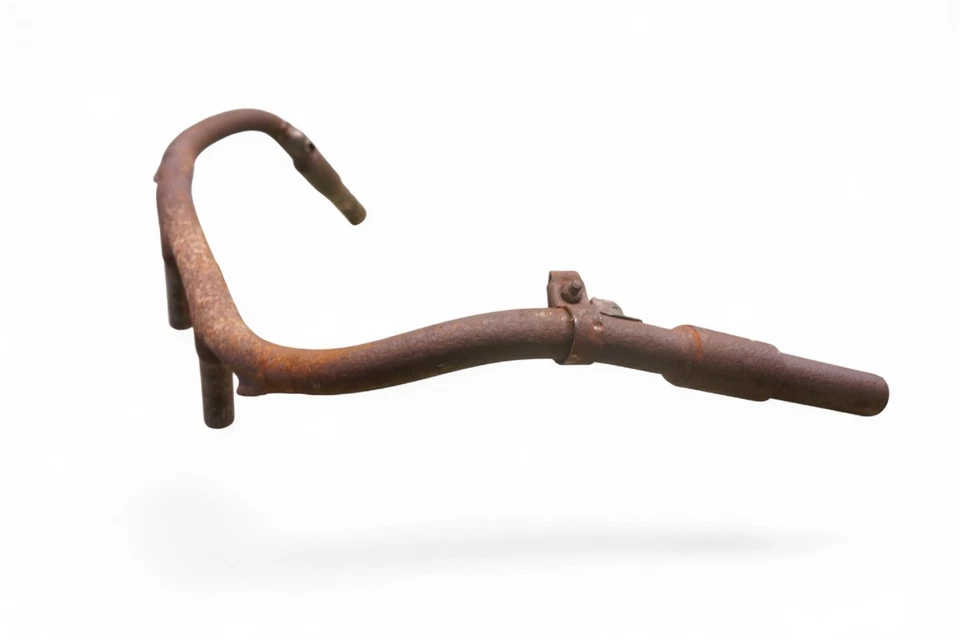 Harley VLD VLH VL RL JD WL Cabeza Plana Cabeza de Nudillo Fabricante de Equipo Original *2739C Manillar Doblado Foto 3 de 4