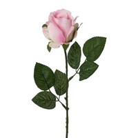 Artplants KüNstliche Rose Kralve, Rosa, 65Cm