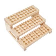 Soporte para lápiz labial de madera resistente 90 ranuras soporte de exhibición para dormitorio hogar oficina