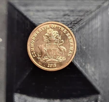 2015 1 Cent Bahamas