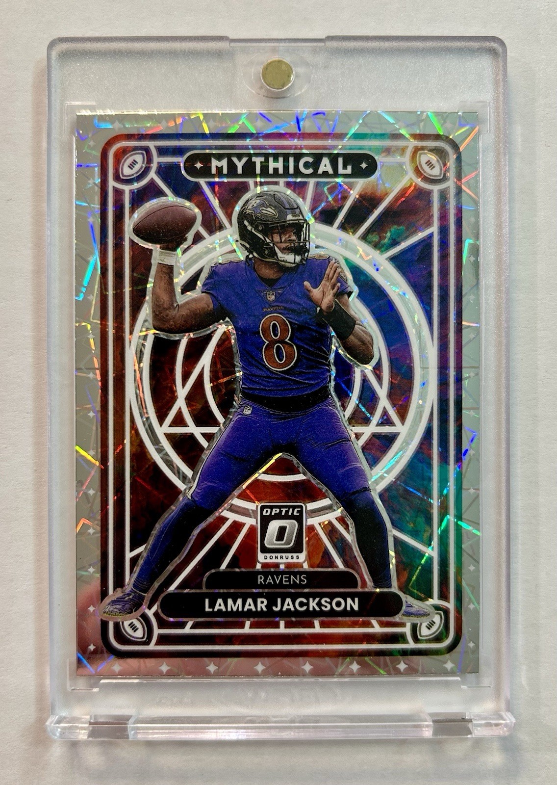 2022 Panini Donruss Optic -Mythical Lamar Jackson #M-4
