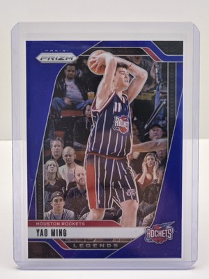 2024-25 Panini Prizm Basketball Yao Ming #27/199 Legends BLUE SP Rockets