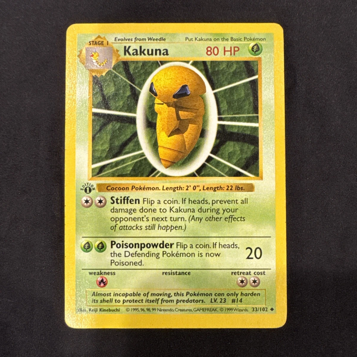 Kakuna 033/102 Base Set (Shadowless) for sale | eBay
