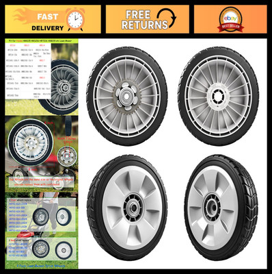 4 Pack 21'' Lawn Mower Wheels, Fits Honda HRR216 HR215 HRT216, 5-Year Warranty