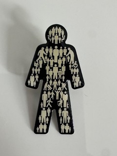 Prostate Cancer UK Charity Pin Badge Men United