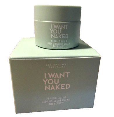 I Want You Naked Perfect Aging Deep Moisture Cream - The Beauty- 50ml   Neu 