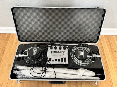 Novatron 400VR Powerpack w/2100 & 2140 heads, stands, umbrellas. Fast Ship! 