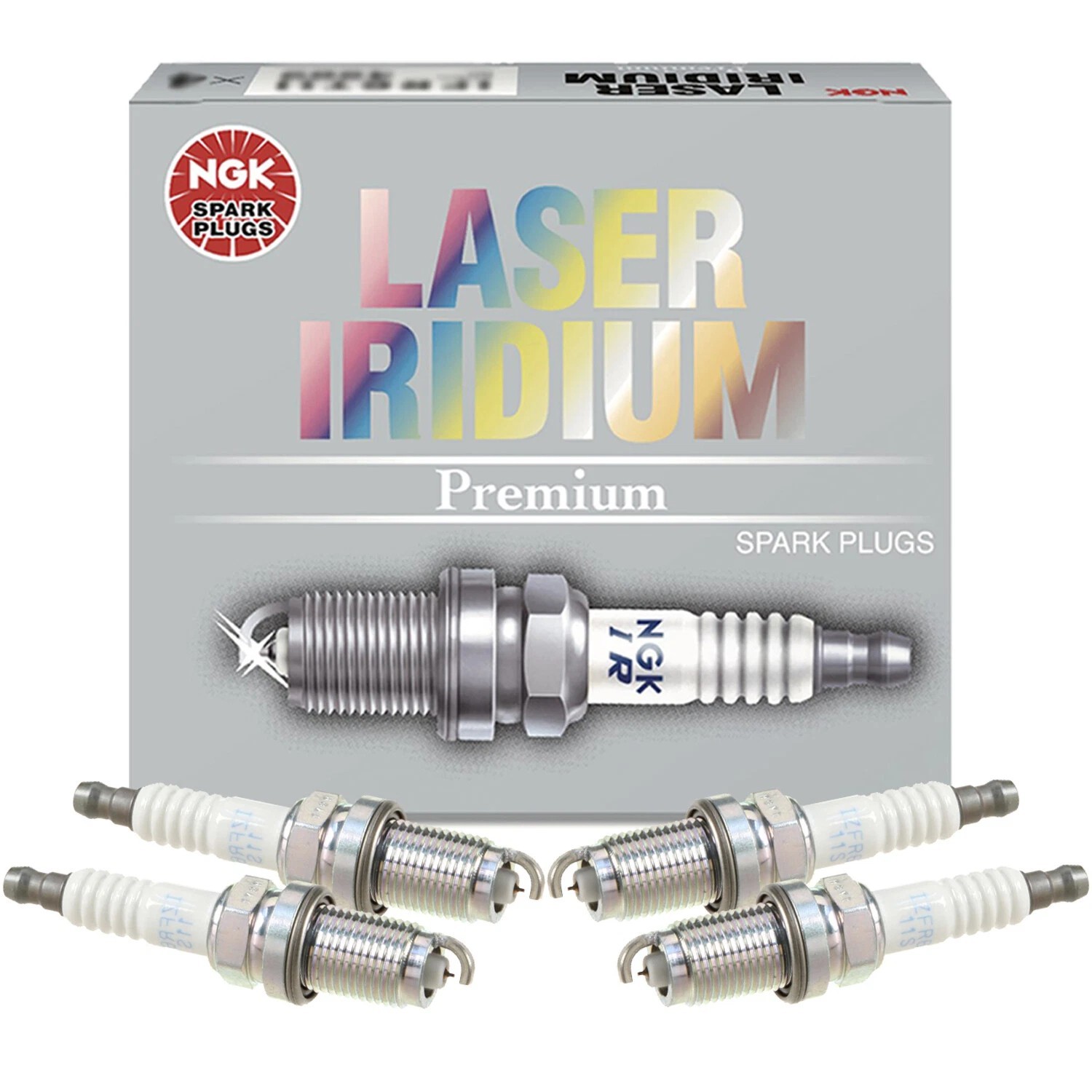 4PCS IRIDIUM Spark Plugs IZFR6K-11S 5266 9807B-561BW FOR 06-11 HONDA CIVIC 1.8L