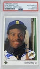 1989 Upper Deck #1 Ken Griffey Jr. RC Auto PSA Authentic Autograph! Nice Card!