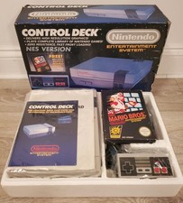 BOXED Nintendo NES Control Deck Console & Super Mario Bros - ONE OWNER