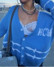 Heaven Can Wait Sweater Cardigan unisex Small