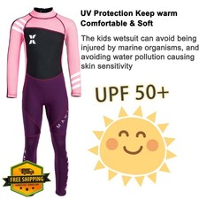 Kids 2.5mm Neoprene Wetsuit UV Protection Keep Warm