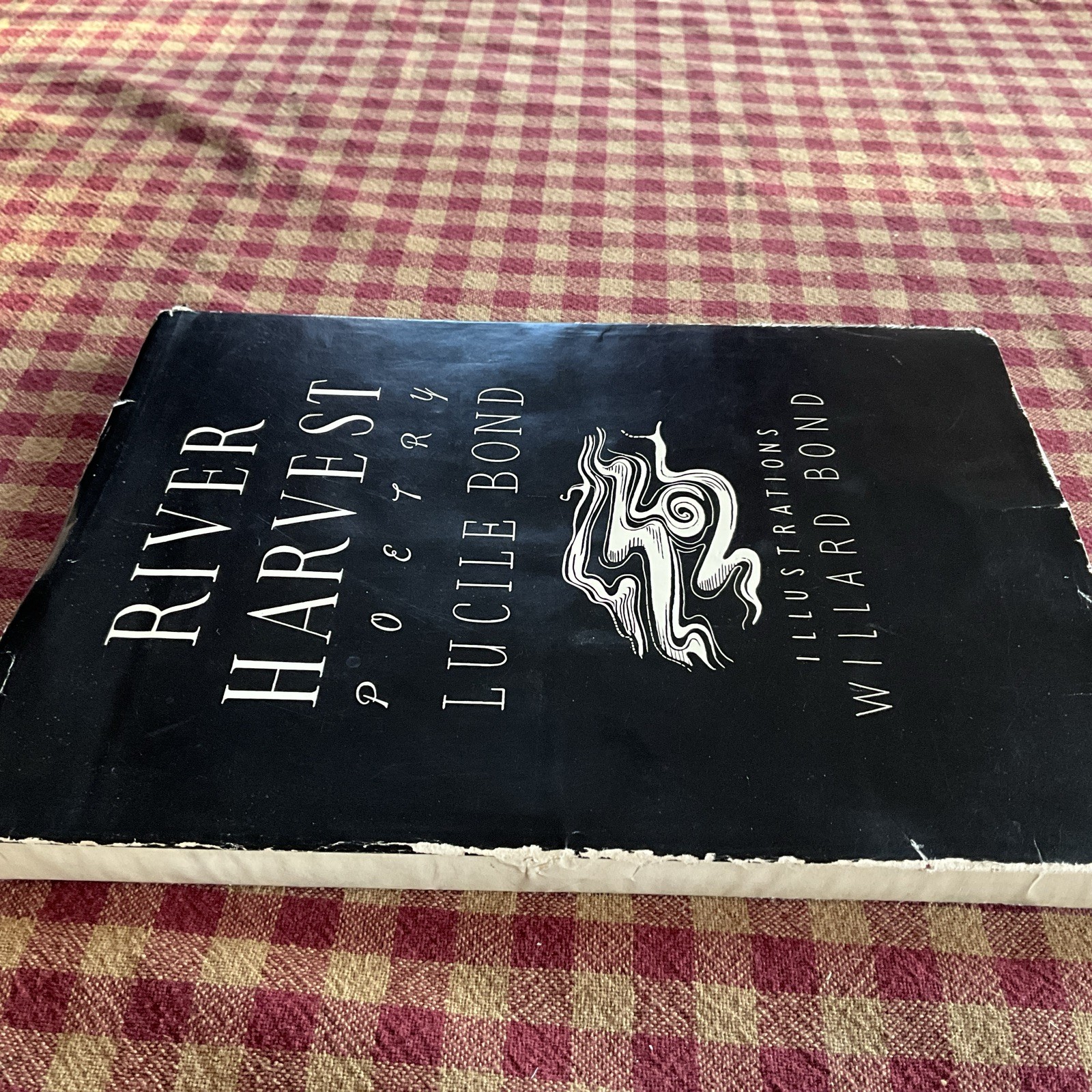 River Harvest Lucile Bond signed by author first edition plates by son Willard