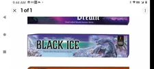 Soul Sticks Black Ice 1 Box of Hand Rolled Natural Incense Sticks 