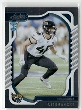 2022 PANINI ABSOLUTE #151 CHAD MUMA JACKSONVILLE JAGUARS RC