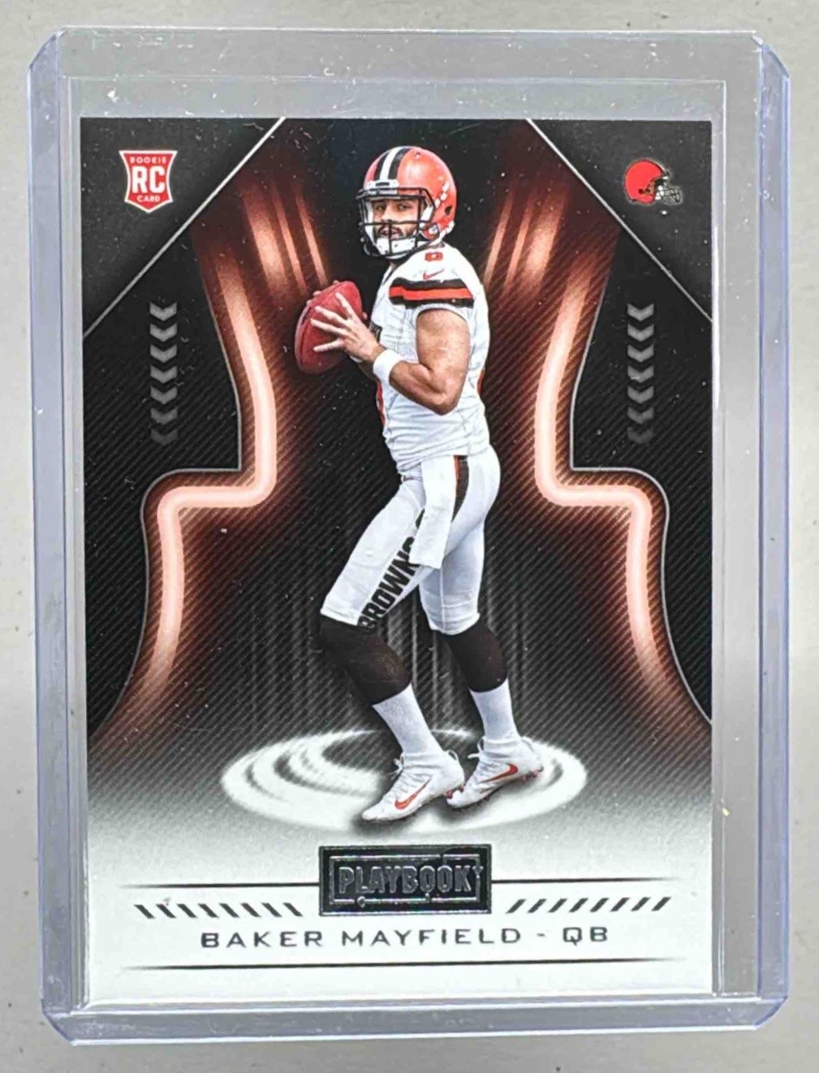 Baker Mayfield 2018 Panini Playbook #128 Rookie RC