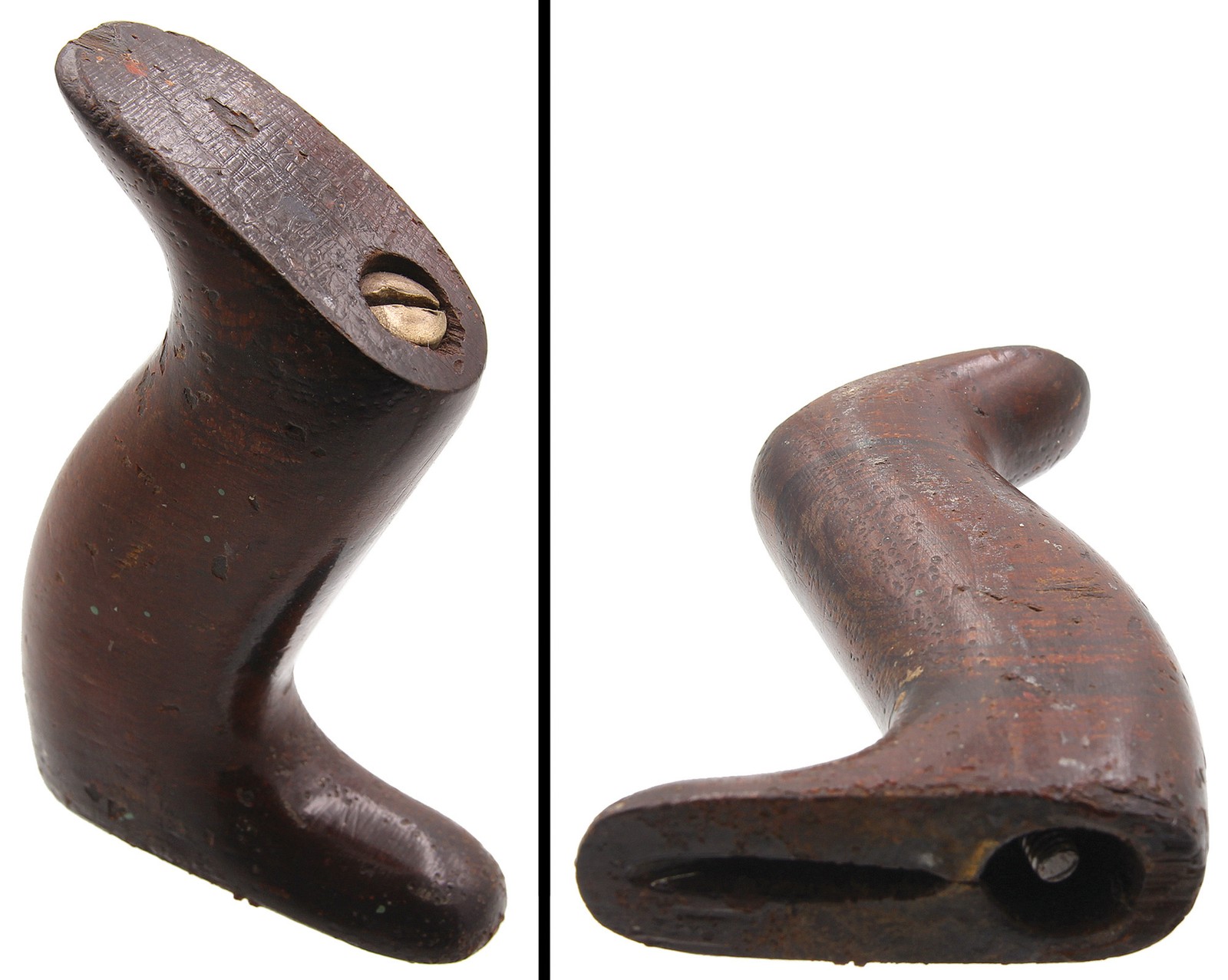 Sargent No.407 brass oval cap lever