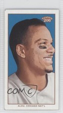 2002 Topps 206 Mini Black Piedmont Back Moises Alou (Portrait) #205 0a7