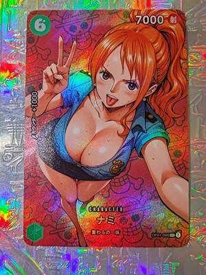 Karte One Piece Goddess Story WAIFU Nami Nico Robin Boa Hancock Vivi Sexy Holo