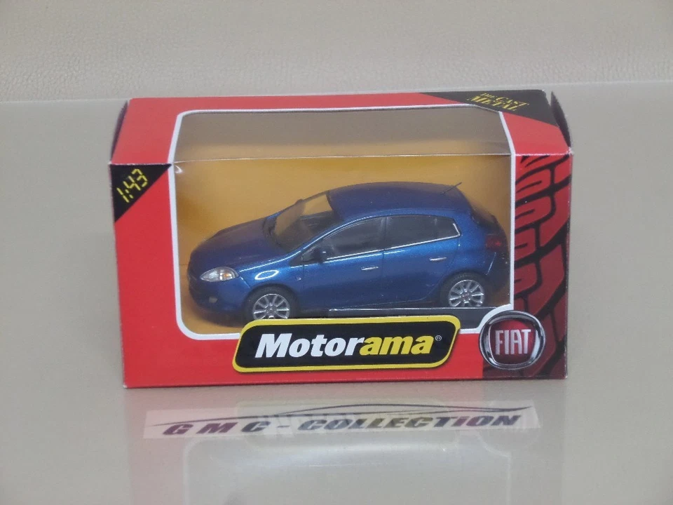 FiAT BRAVO 2007 BLU BLUE MET. MOTORAMA CARARAMA HONGWELL 1/43 (NO EDiCOLA NOREV) - Immagine 3 di 3