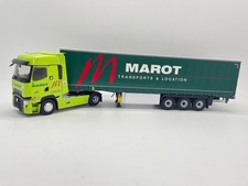 ELIGOR, RENAULT T520 High 4x2 2021 avec remorque 3 Essieux – Transport MAROT,...