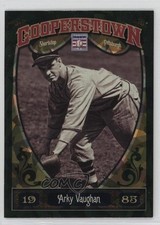 2013 Panini Cooperstown Collection Blue Crystal Shard /499 Arky Vaughan HOF 0c4